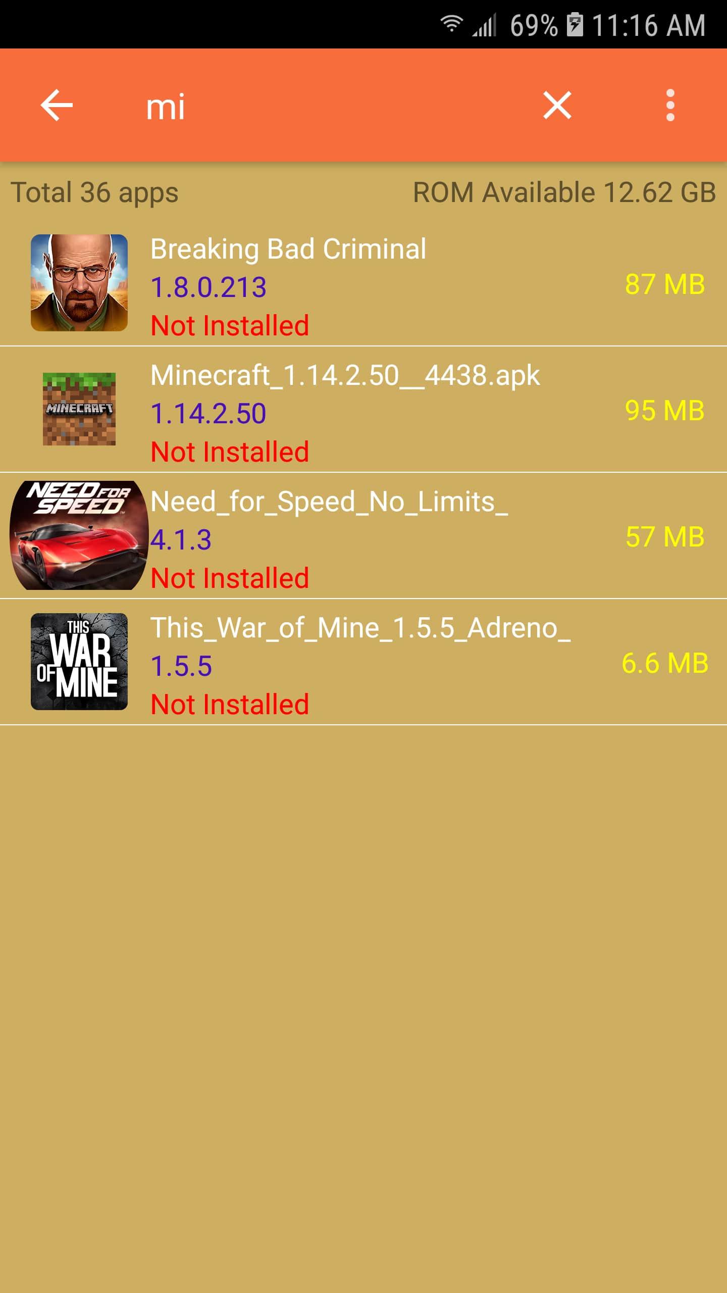 اسکرین شات 4 برنامه Apk Installer