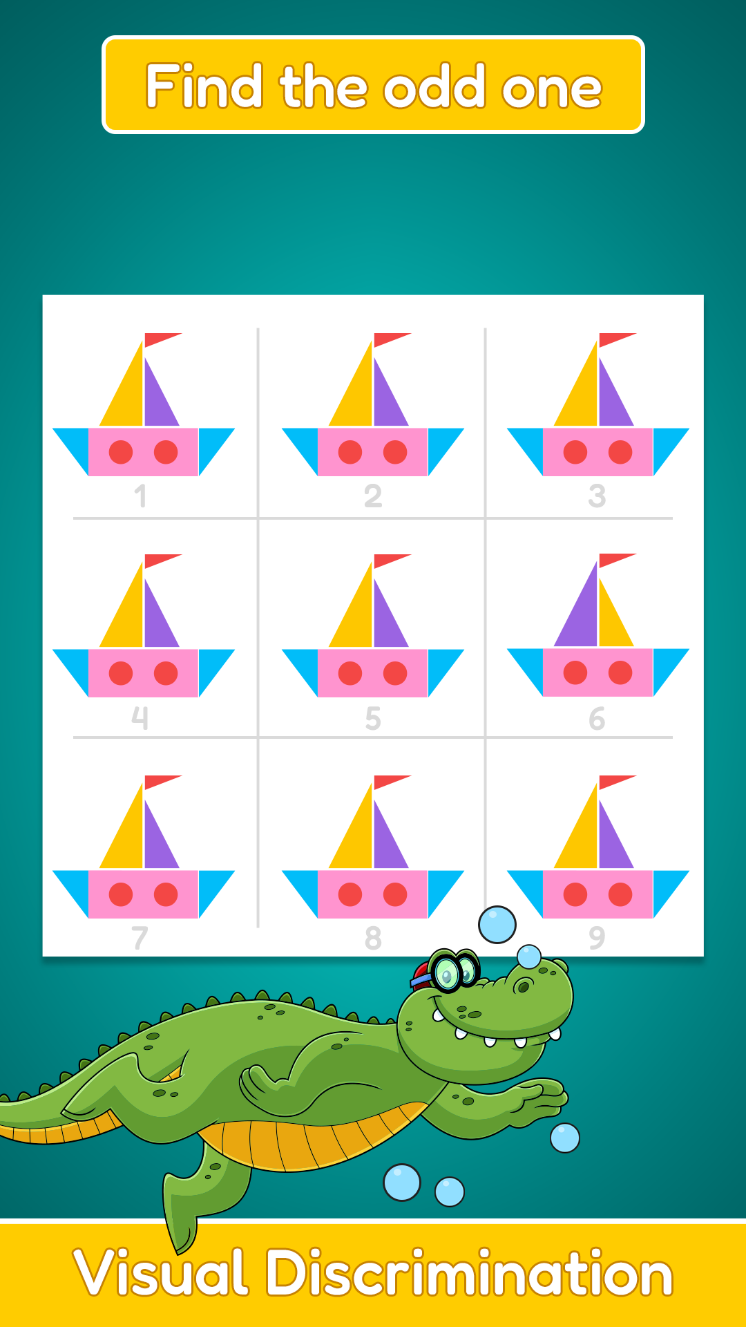 اسکرین شات 5 بازی Kids games: 3-5 years old kids