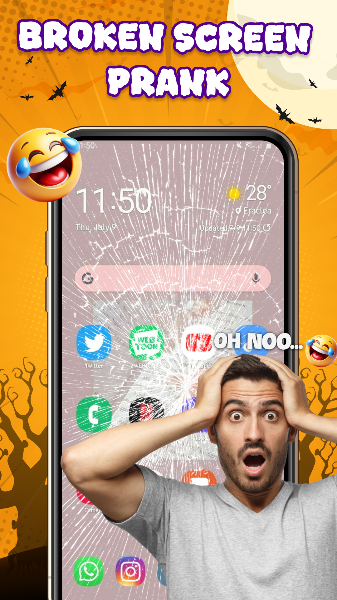 اسکرین شات 2 برنامه Airhorn Sound - Ham Horn App