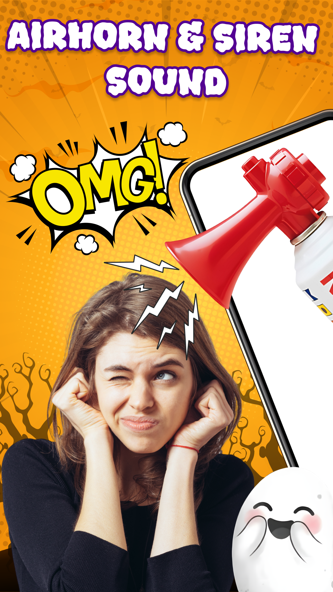 اسکرین شات 5 برنامه Airhorn Sound - Ham Horn App