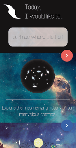 اسکرین شات 1 برنامه Universe