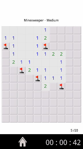 اسکرین شات 2 بازی Minesweeper