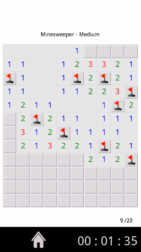 اسکرین شات 3 بازی Minesweeper