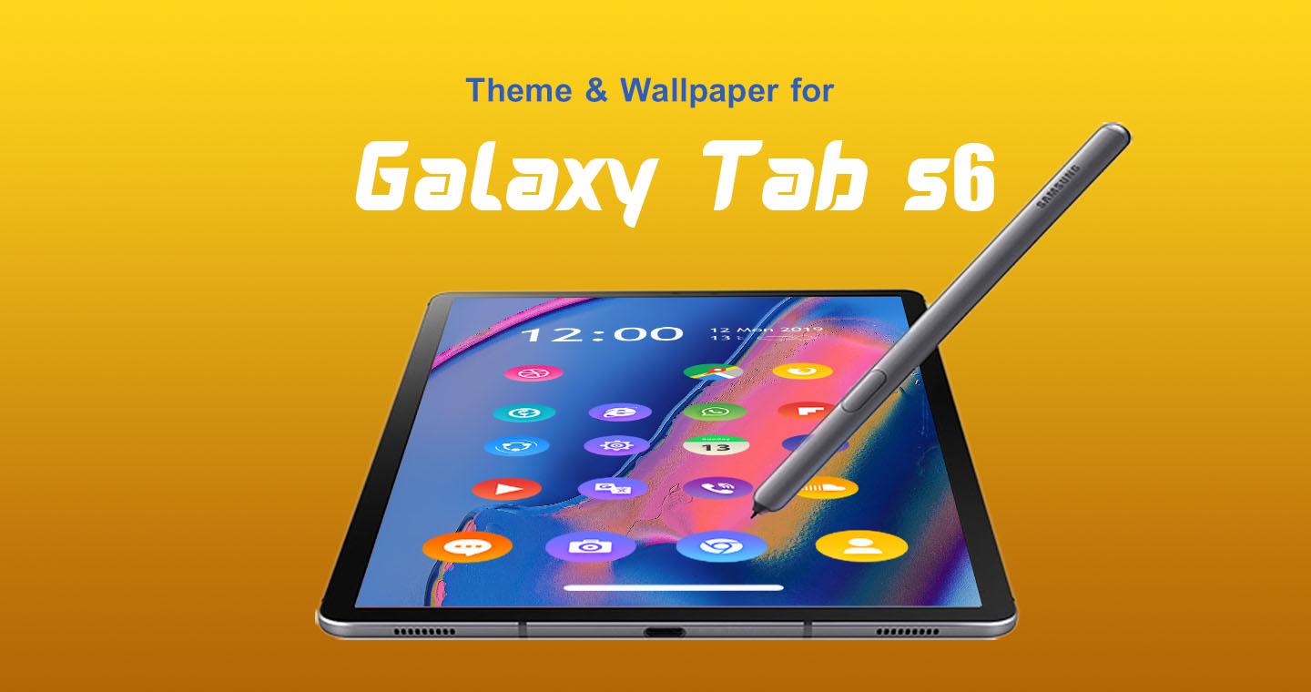 اسکرین شات 1 برنامه Samsung Galaxy Tab S6 Launcher