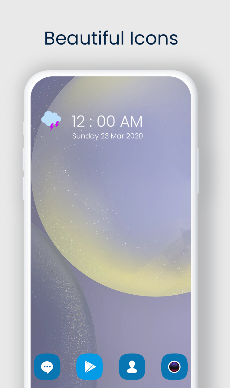 اسکرین شات 3 برنامه Galaxy one ui 7.0 Theme