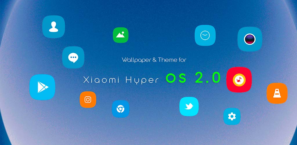 اسکرین شات 1 برنامه HYPER OS 2.0 Theme