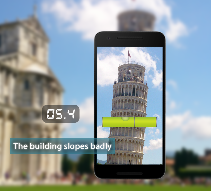 اسکرین شات 4 برنامه Bubble Level - Spirit Level