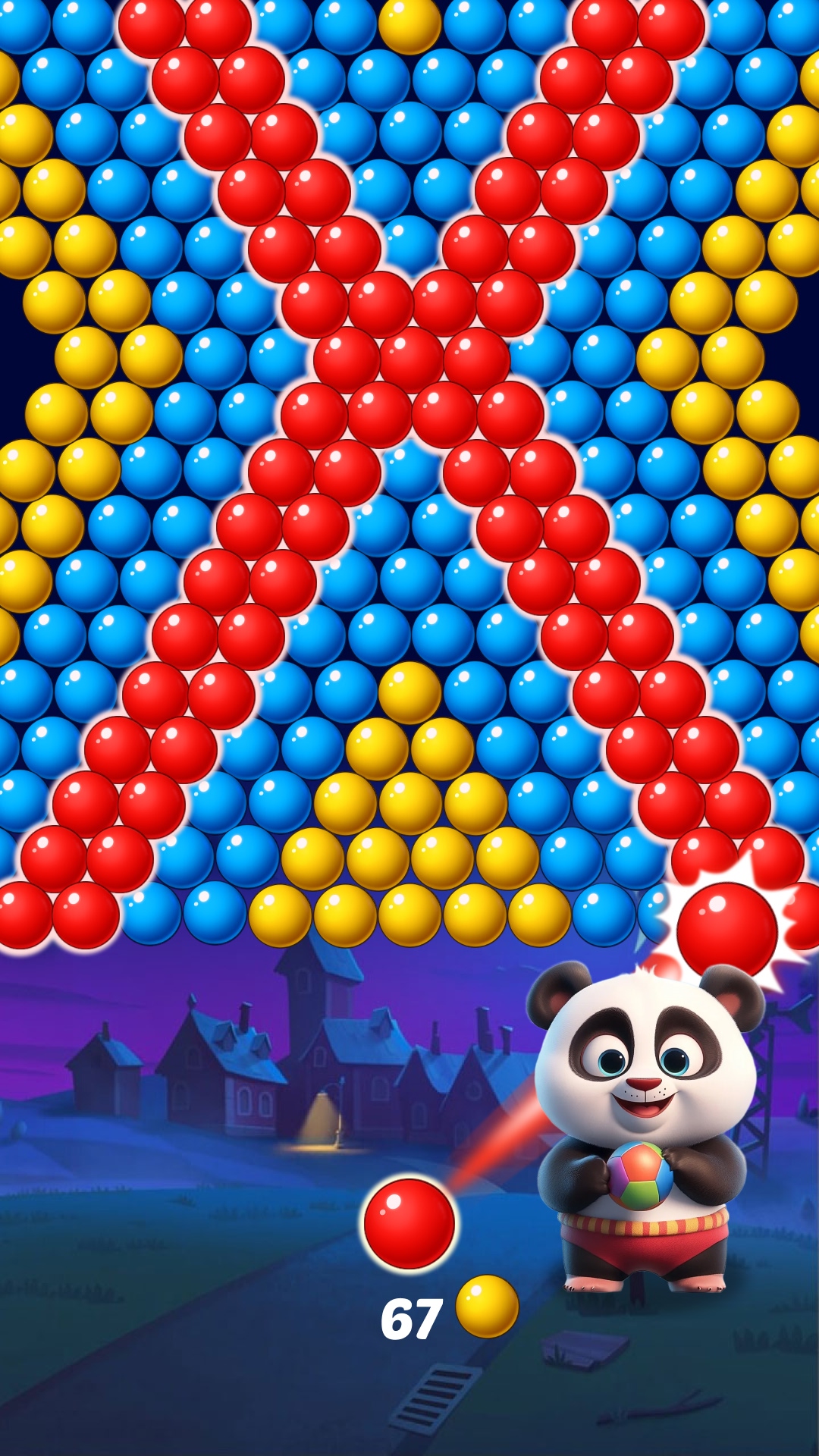اسکرین شات 3 بازی Bubble Shooter 2 Panda