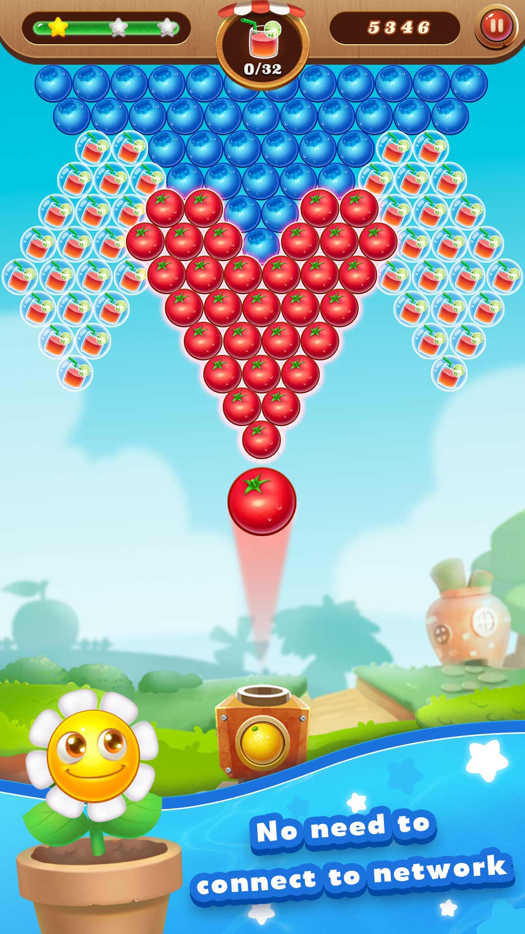 اسکرین شات 2 بازی Shoot Bubble - Fruit Splash