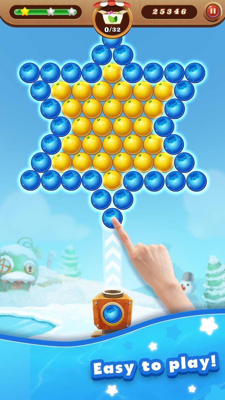اسکرین شات 3 بازی Shoot Bubble - Fruit Splash
