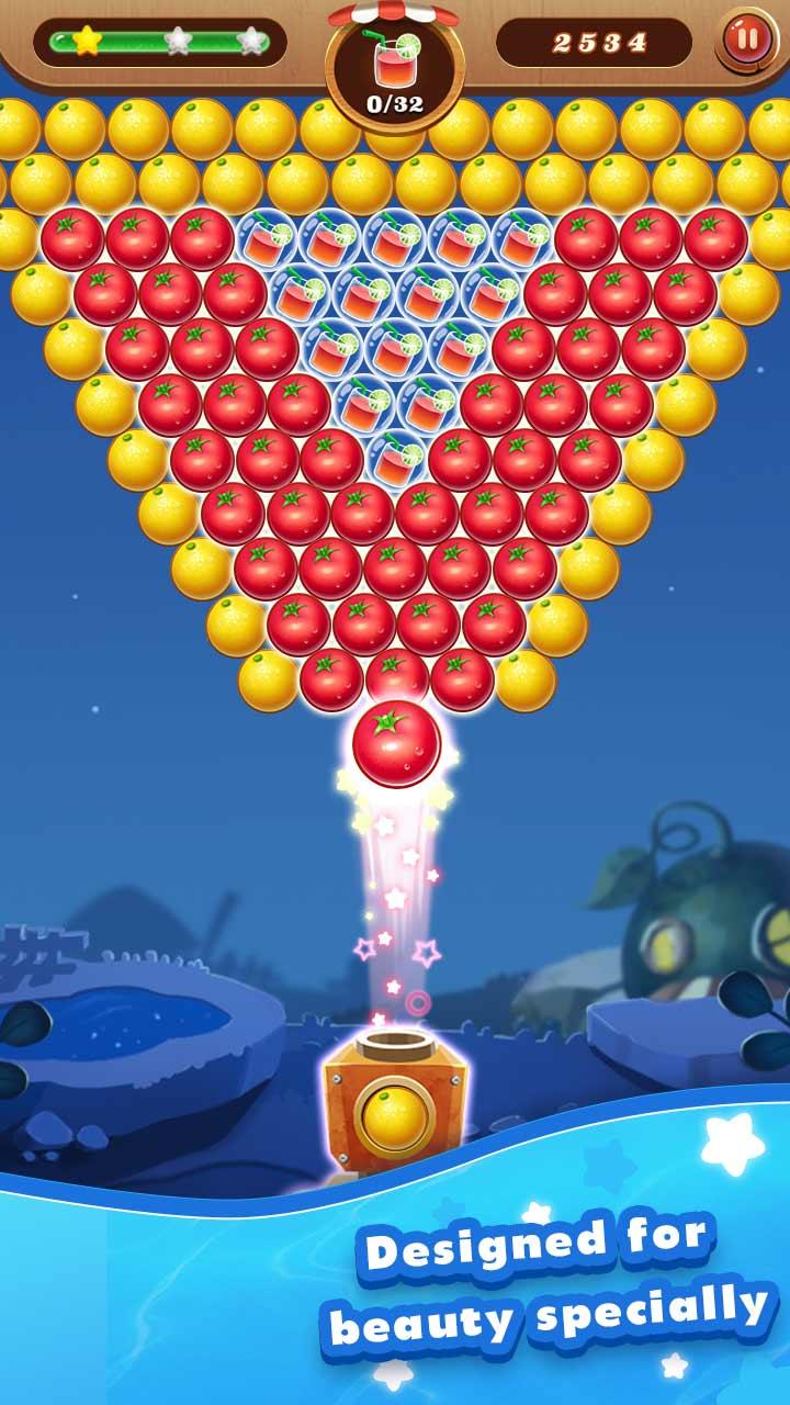 اسکرین شات 1 بازی Shoot Bubble - Fruit Splash
