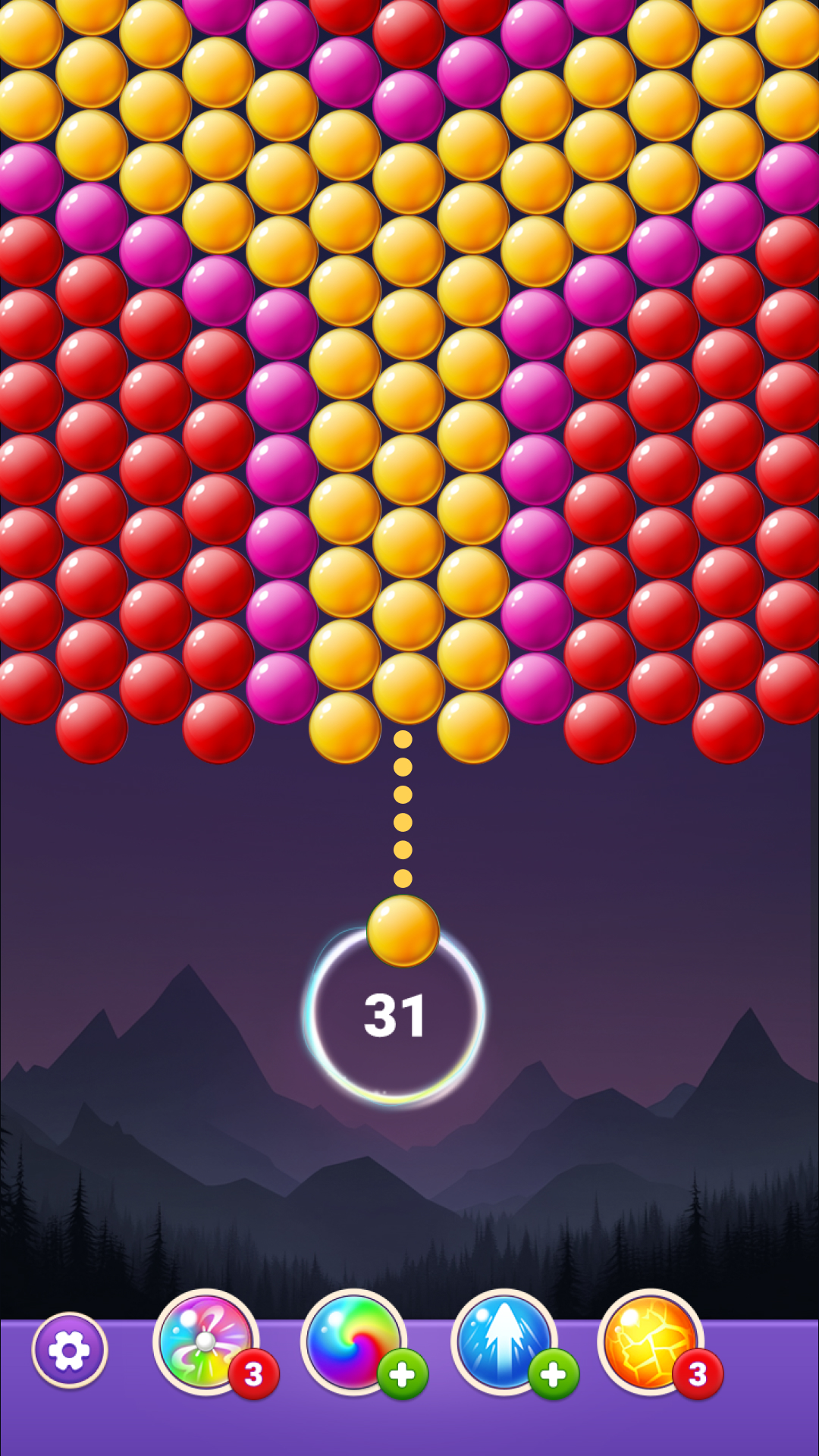 اسکرین شات 3 بازی Bubble Shooter Classic