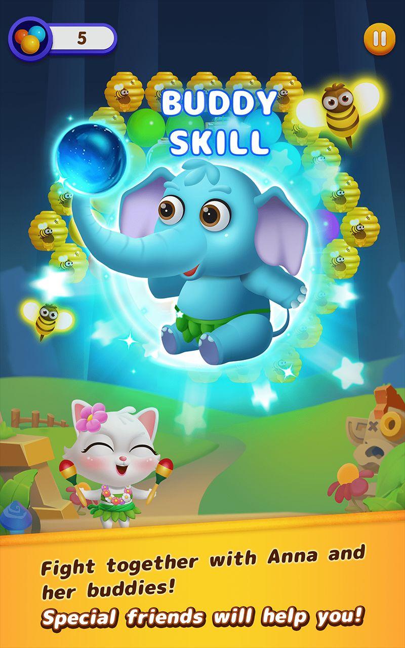 اسکرین شات 3 بازی Bubble Shooter: Cat Island