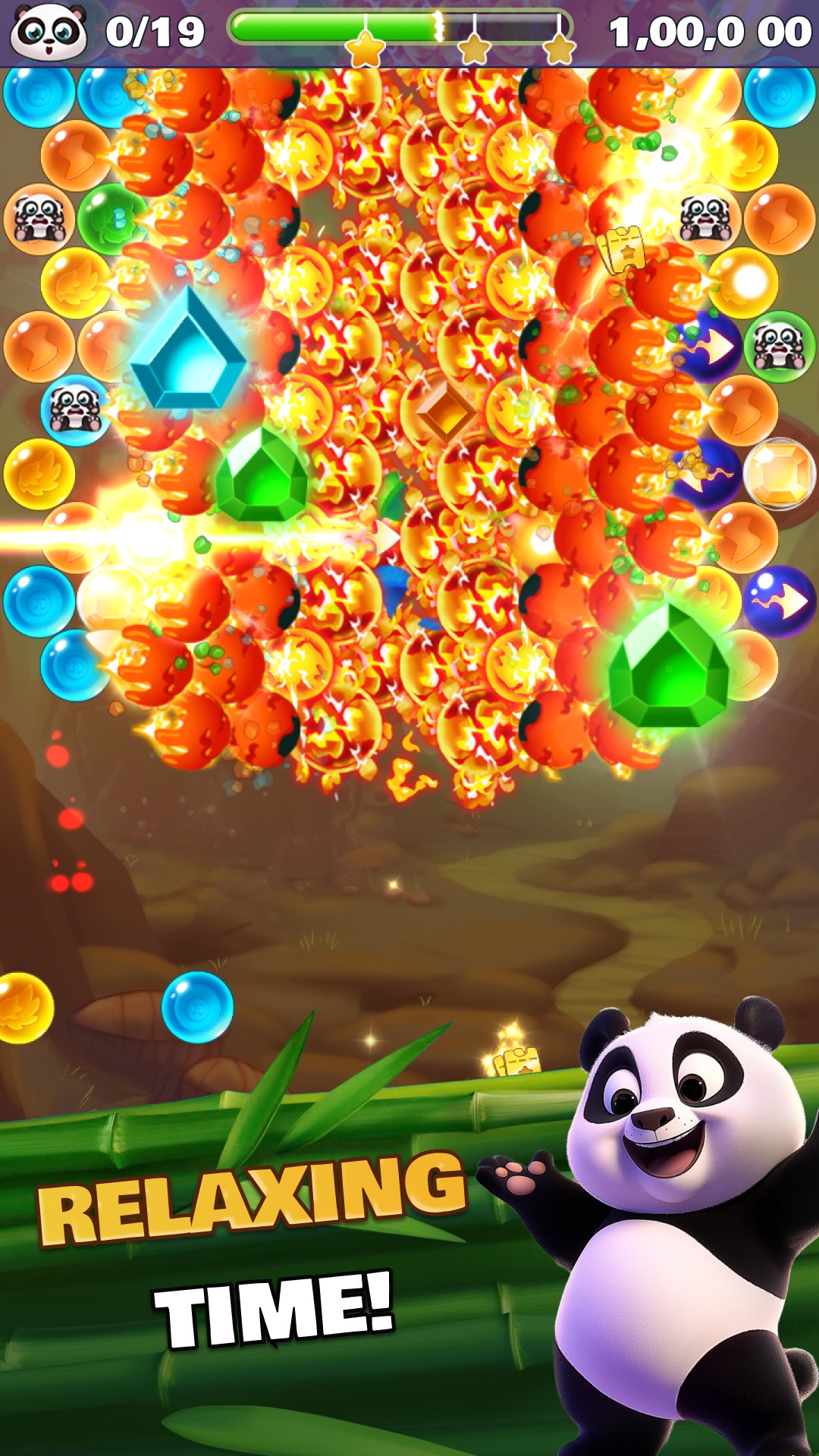 اسکرین شات 4 بازی Bubble Shooter Sweet Panda