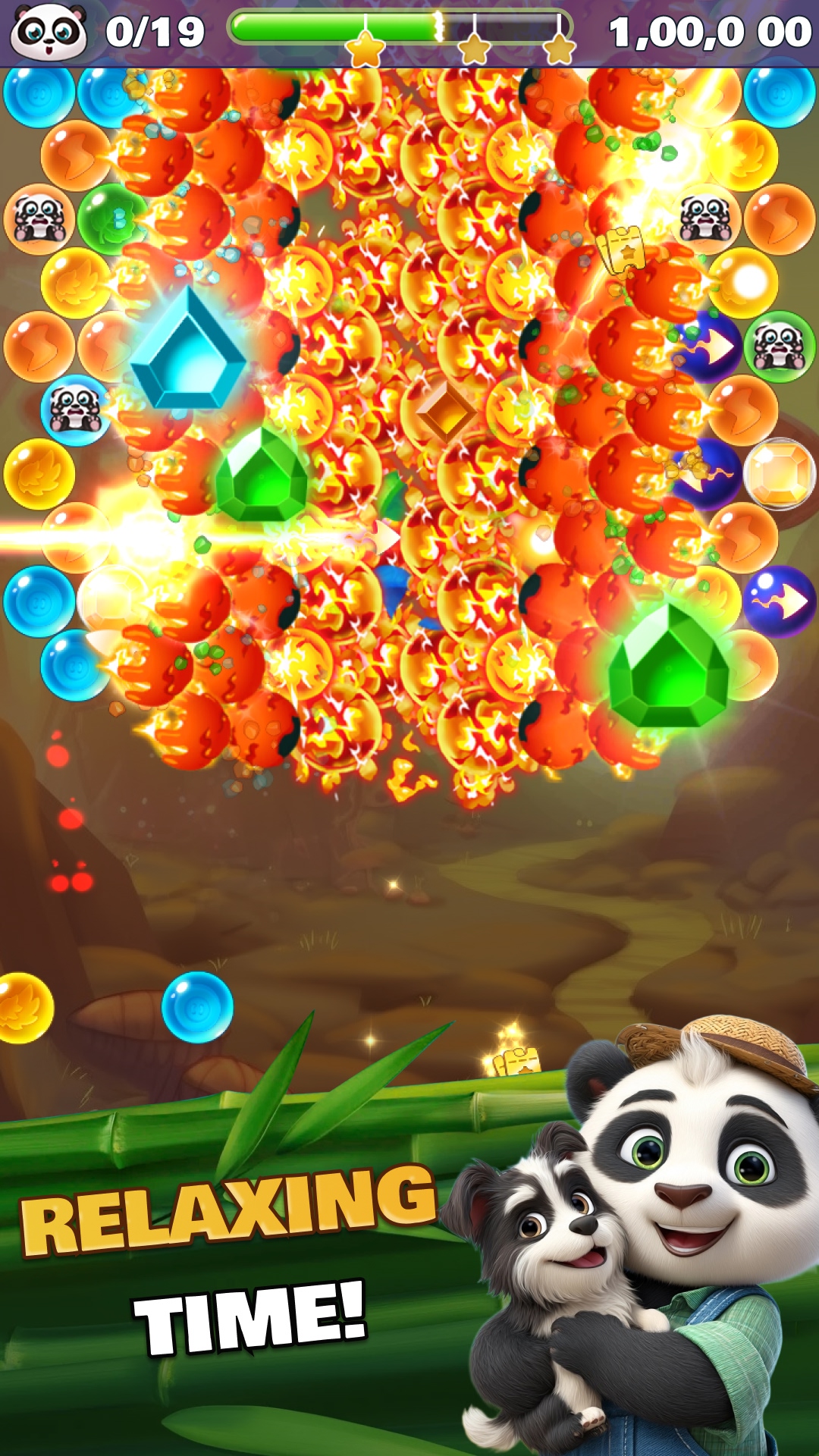 اسکرین شات 4 بازی Bubble Shooter Sweet Panda