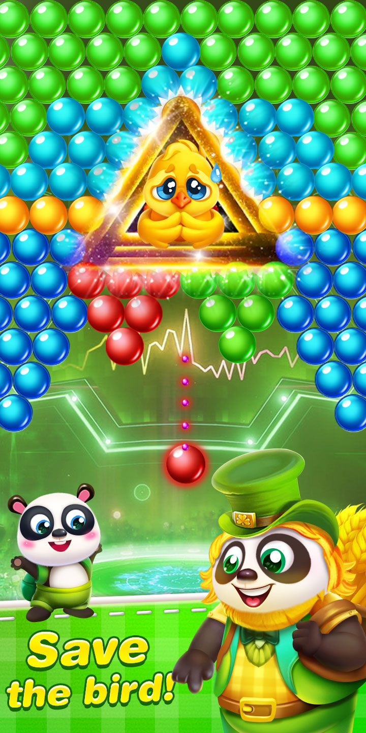 اسکرین شات 4 بازی Bubble Shooter 3 Panda