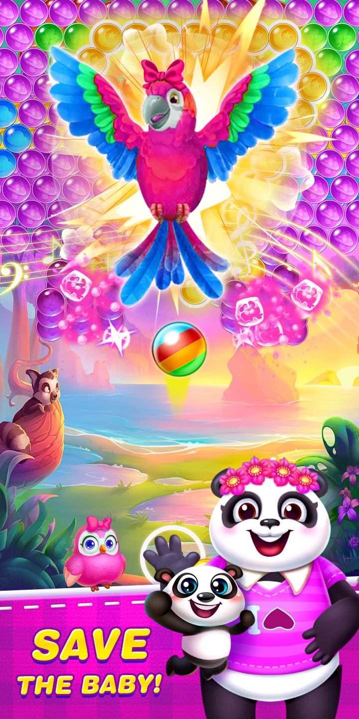 اسکرین شات 3 بازی Bubble Shooter 3 Panda