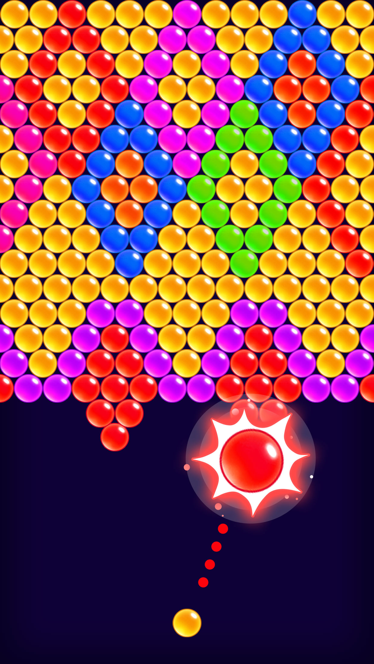 اسکرین شات 3 بازی Bubble Shooter: Ball Game