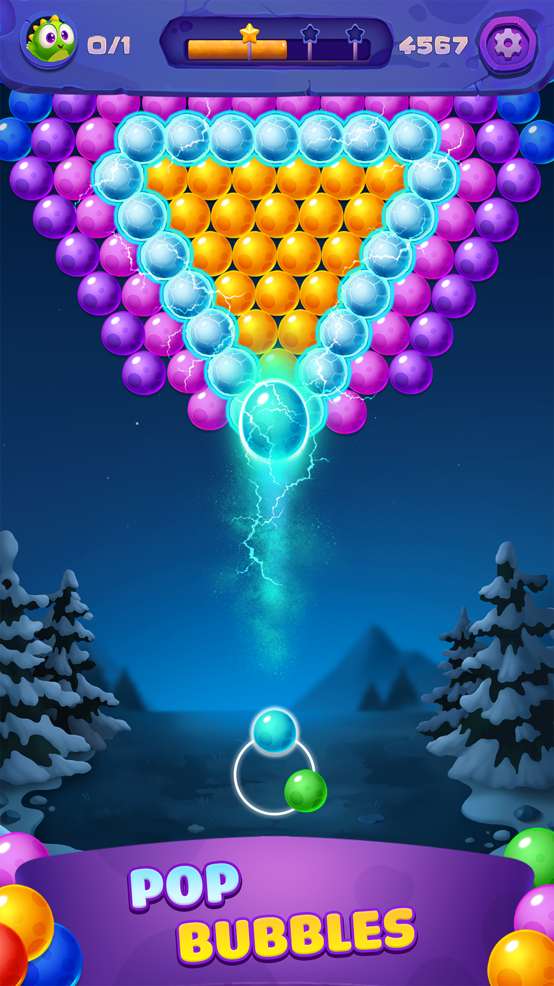 اسکرین شات 4 بازی Bubble Shooter: Egg Shoot