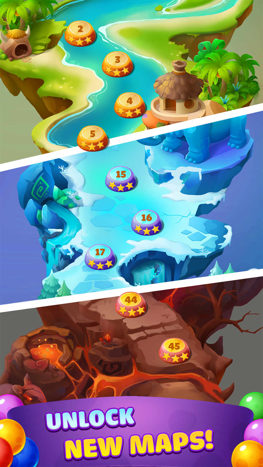 اسکرین شات 6 بازی Bubble Shooter: Egg Shoot