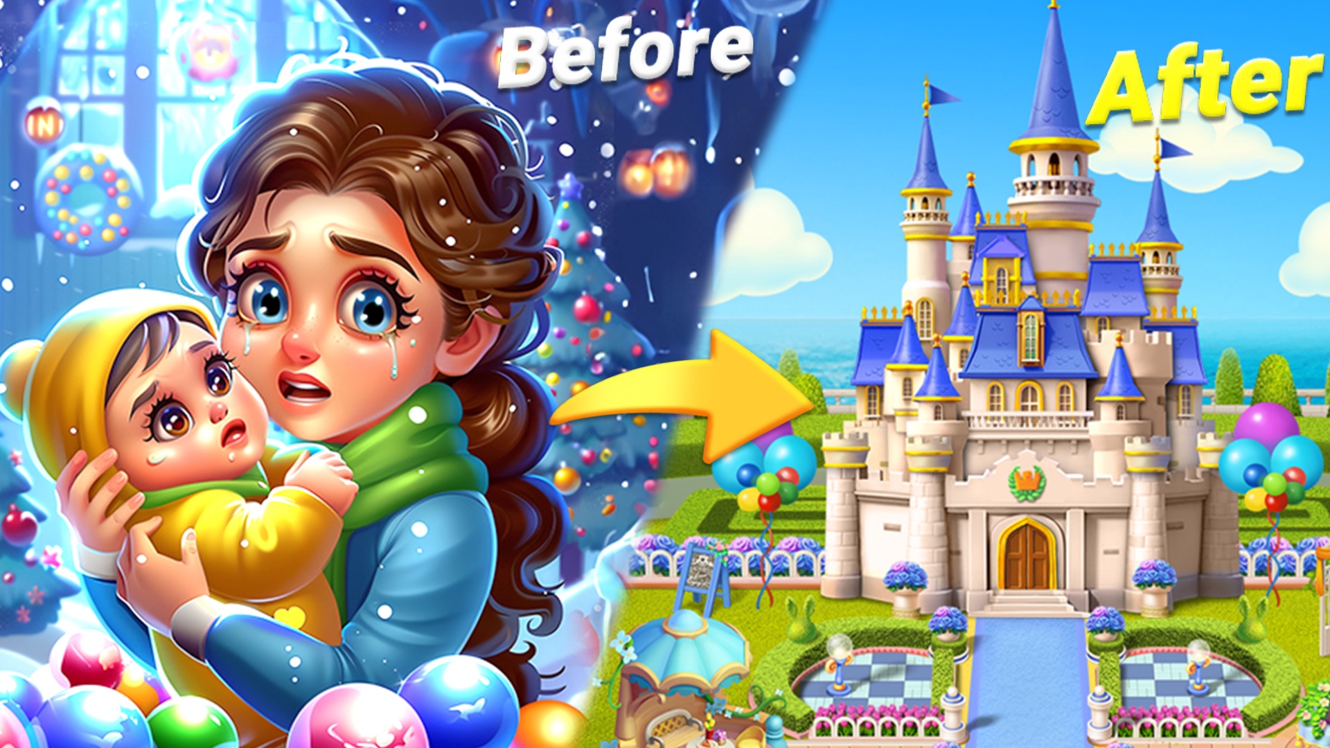 اسکرین شات 1 بازی Bubble  Shooter