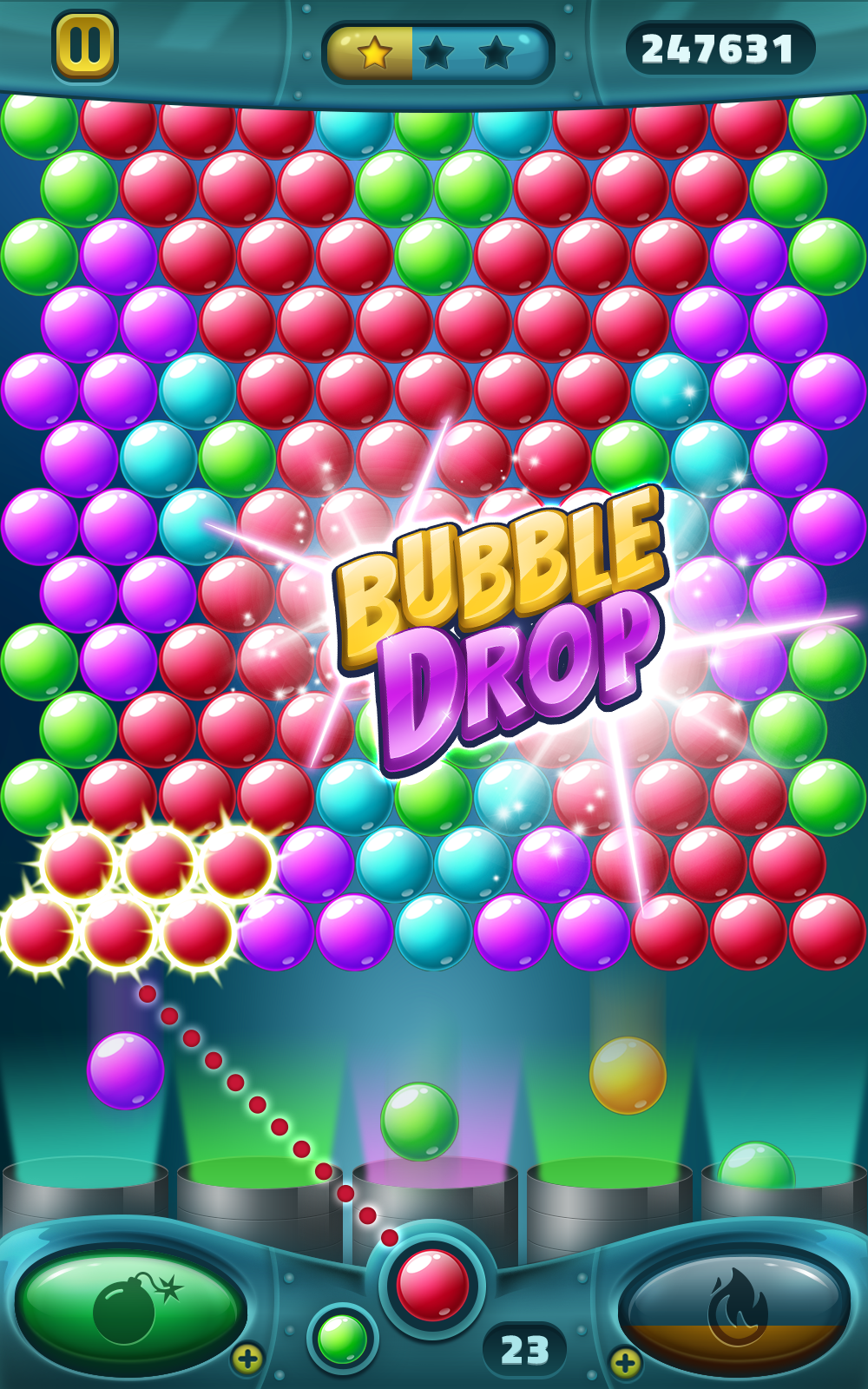 اسکرین شات 2 بازی Break the Bubbles