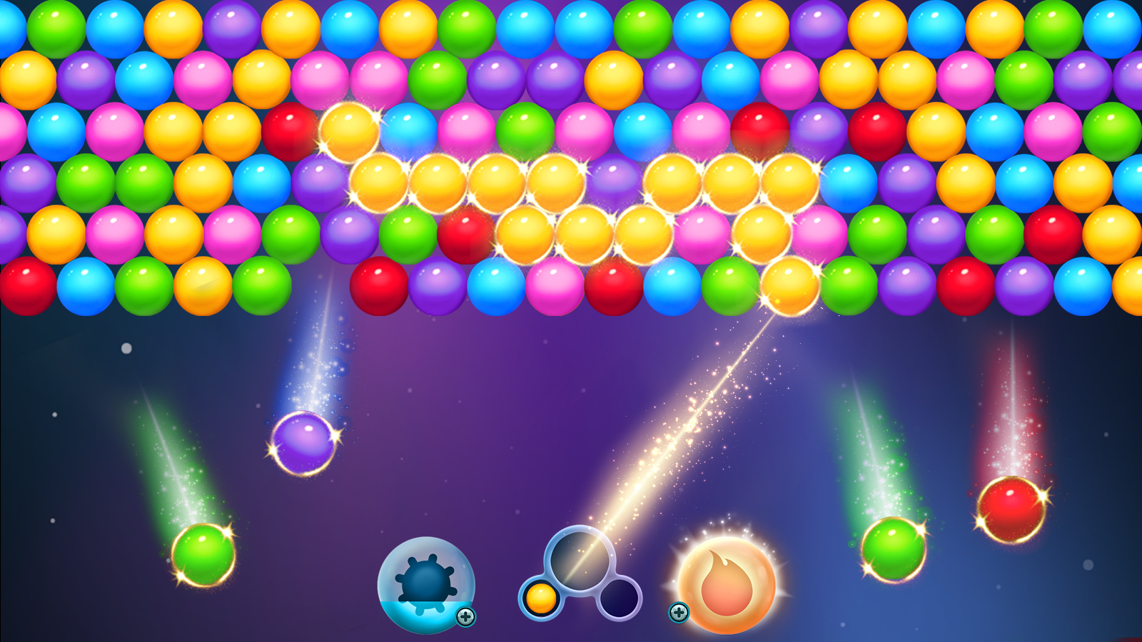 اسکرین شات 2 بازی Aura Bubbles
