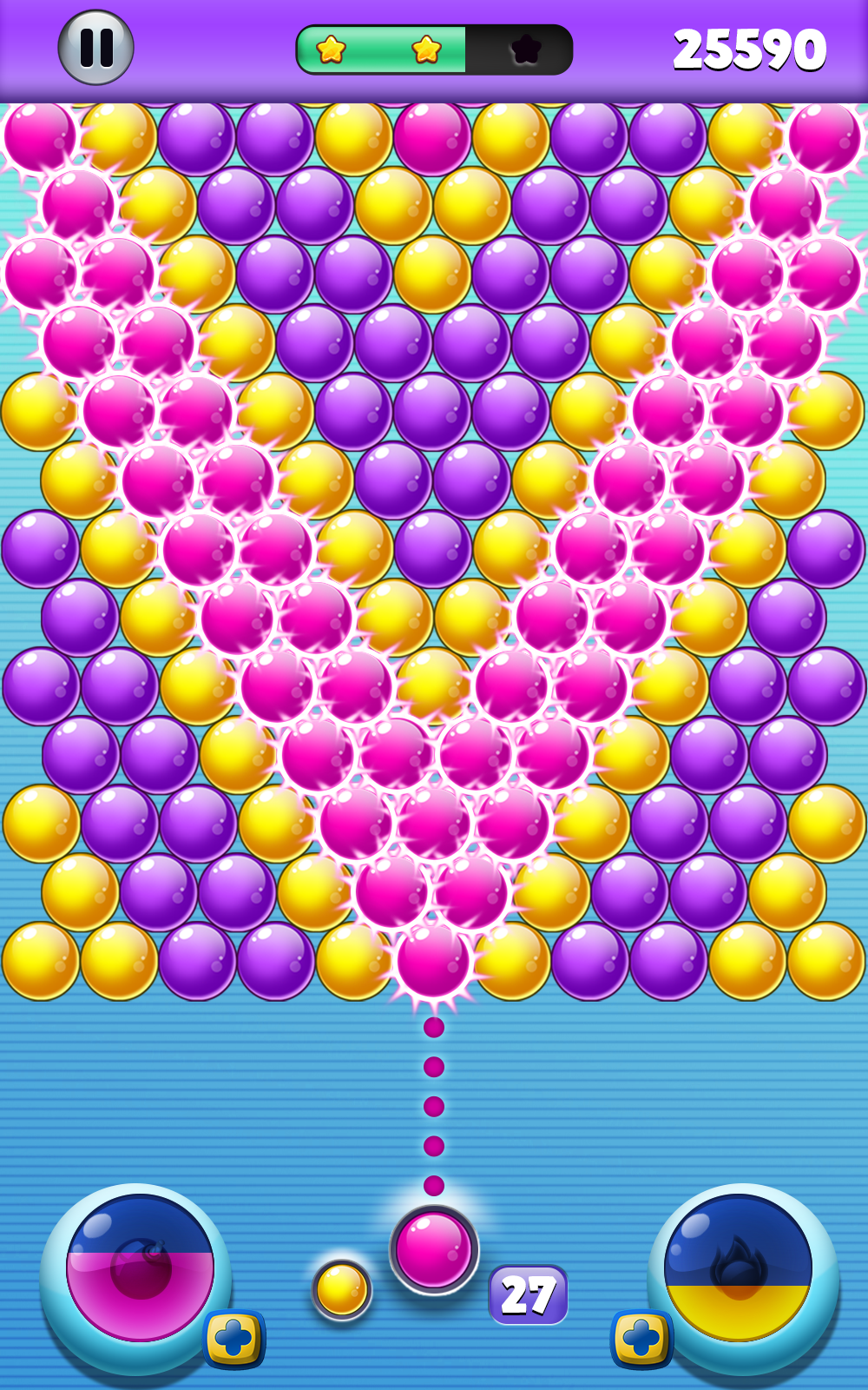 اسکرین شات 1 بازی Offline Bubbles