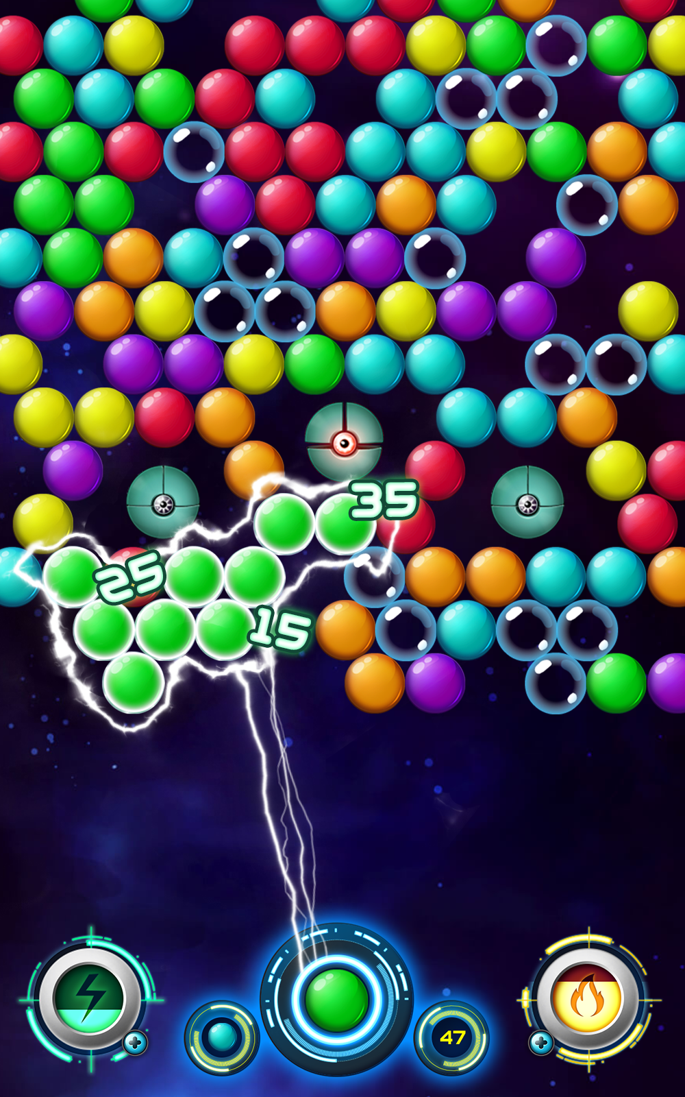 اسکرین شات 3 بازی Bubble Shooter Blast