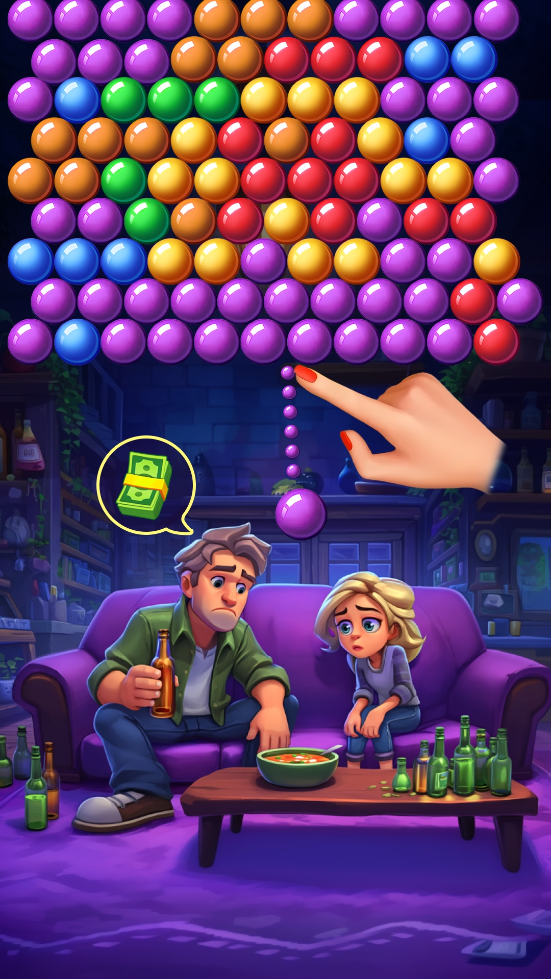 اسکرین شات 1 بازی Bubble Shooter 2