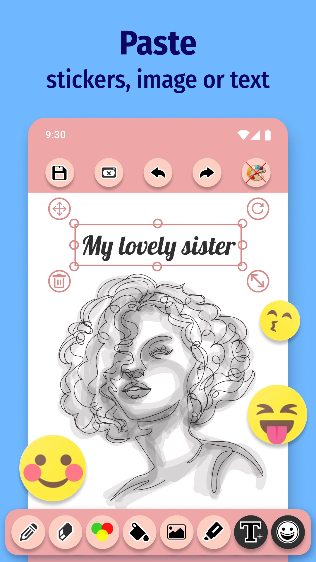 اسکرین شات 4 برنامه Paint for Android