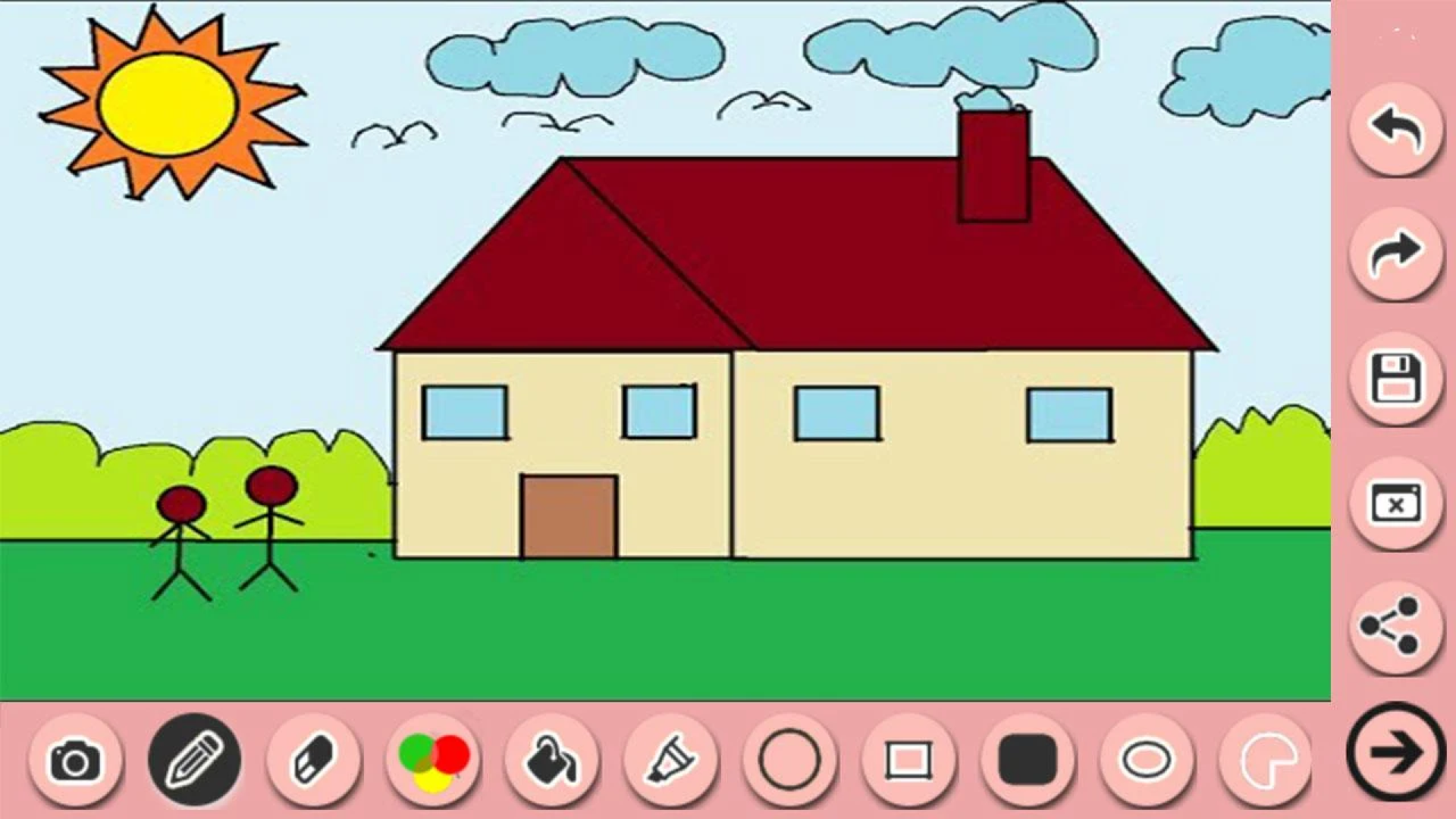 اسکرین شات 3 برنامه Paint for Android