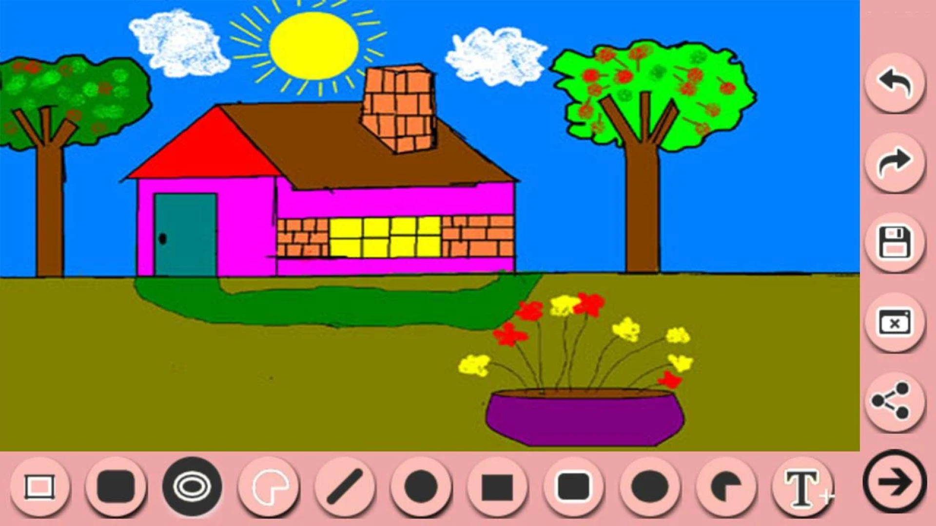 اسکرین شات 4 برنامه Paint for Android