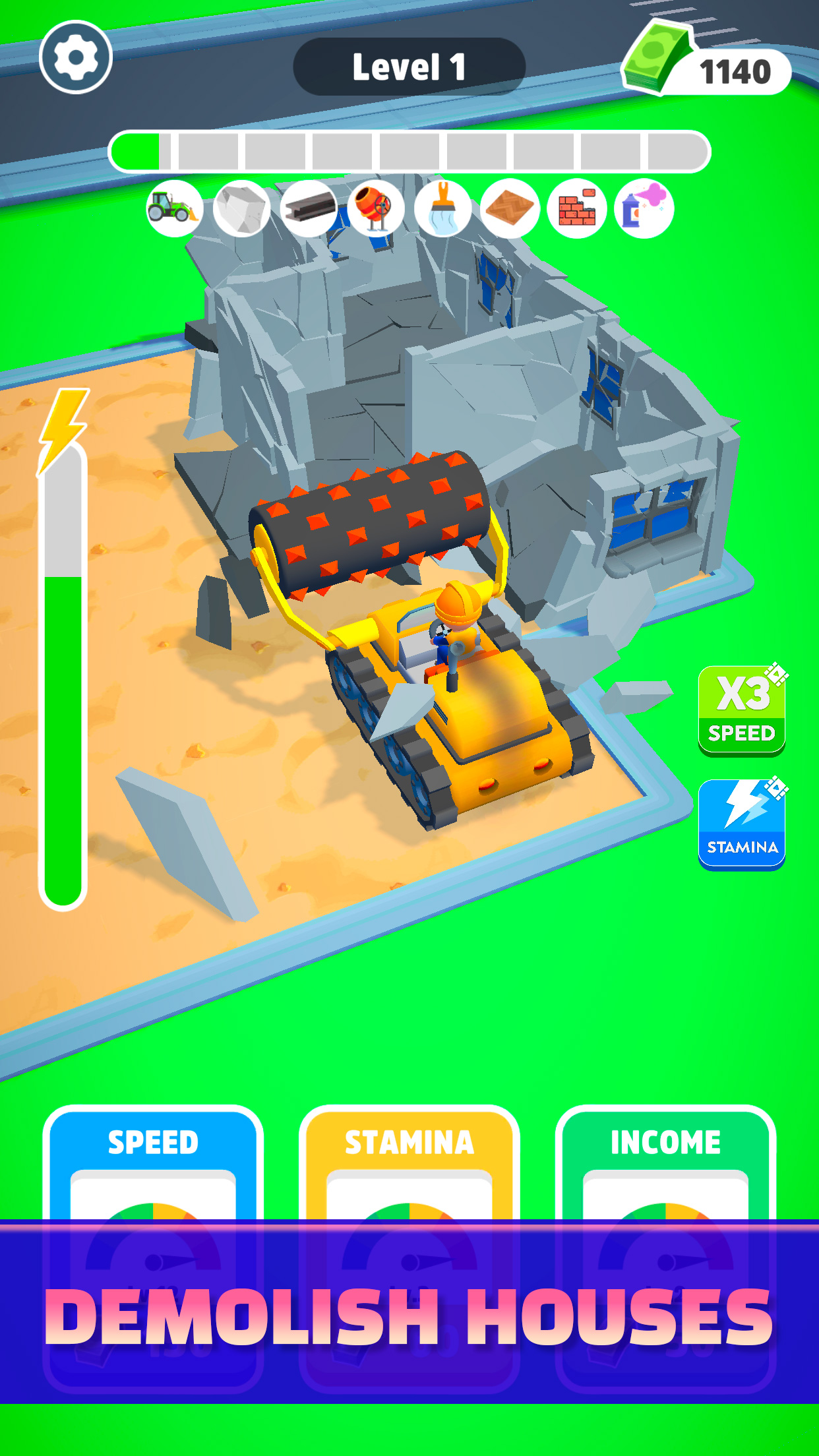 اسکرین شات 1 بازی Home Builder 3D !
