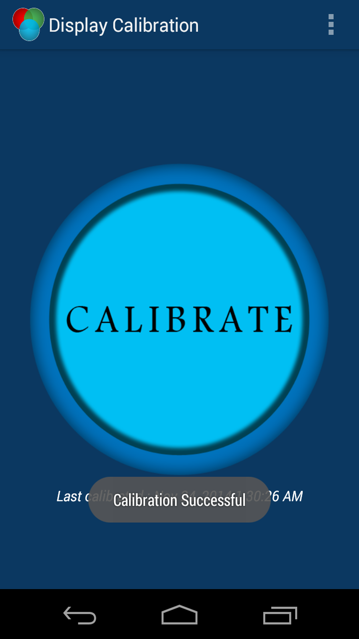 اسکرین شات 5 برنامه Display Calibration