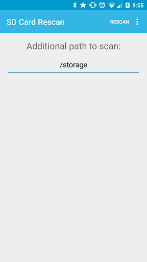اسکرین شات 1 برنامه SD Scanner