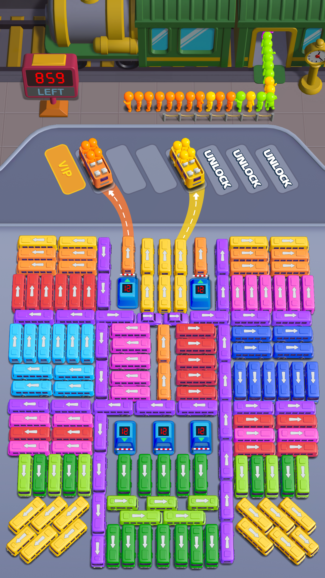 اسکرین شات 4 بازی Bus Go! Car Traffic Jam