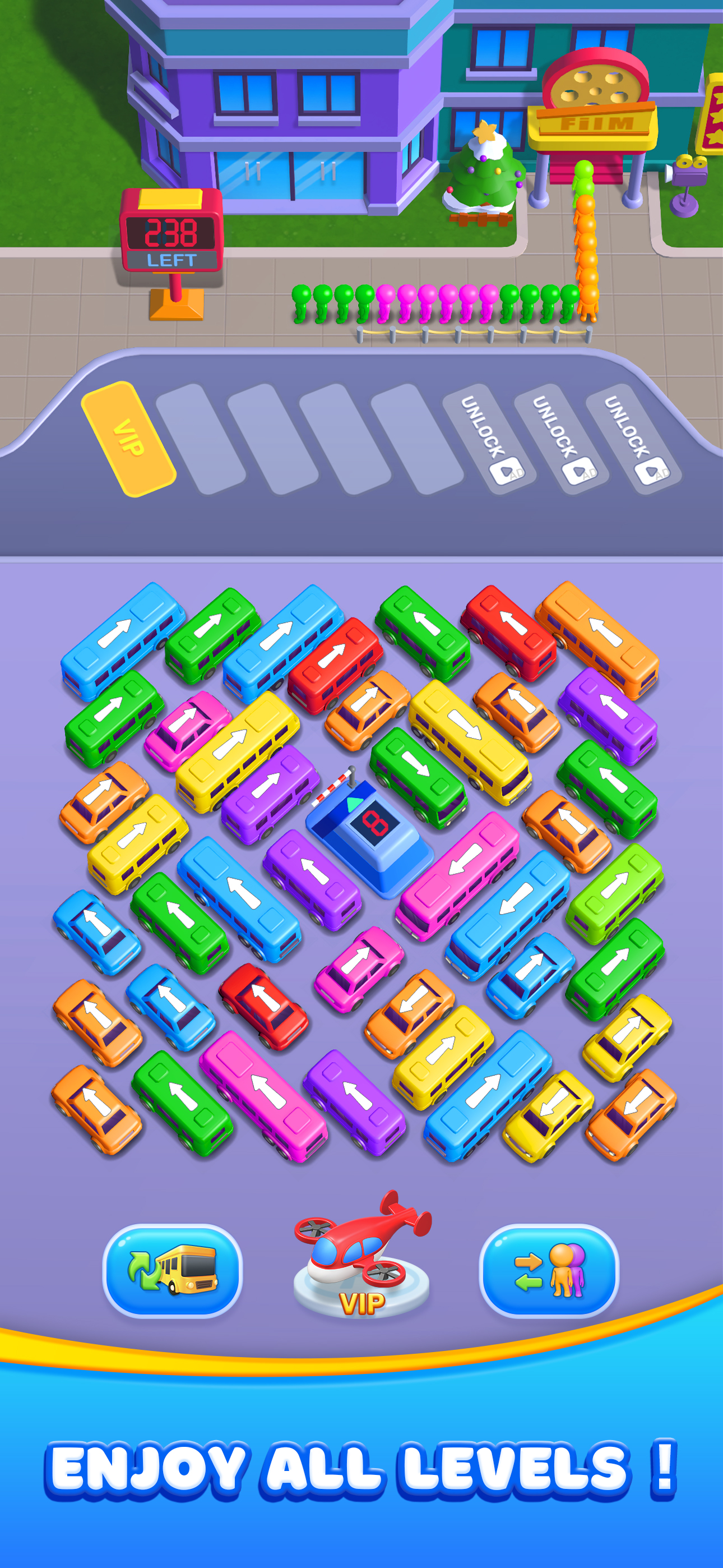 اسکرین شات 3 بازی Bus Go! Car Traffic Jam