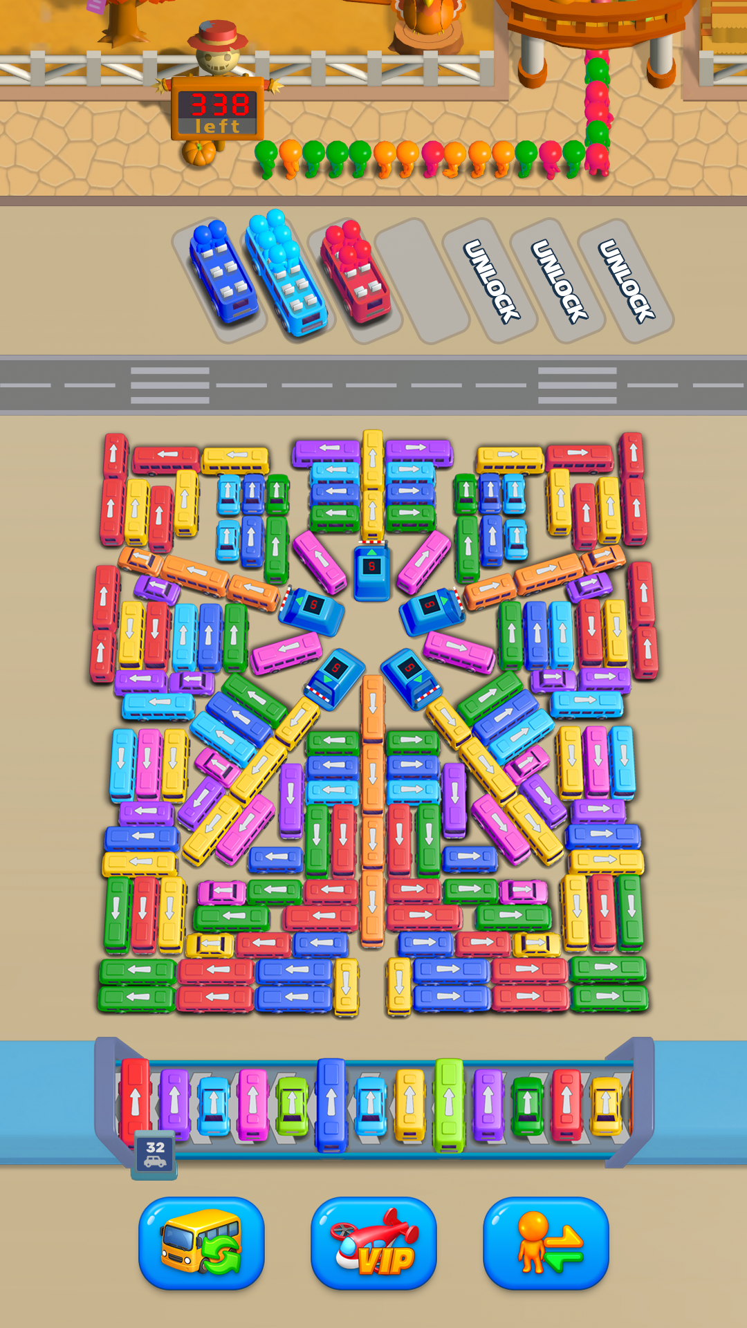 اسکرین شات 1 بازی Bus Go! Car Traffic Jam