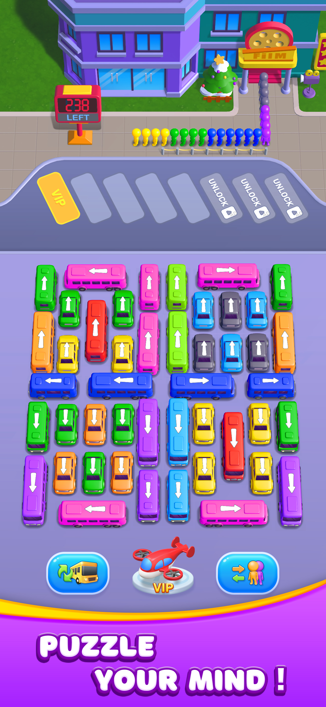 اسکرین شات 1 بازی Bus Go! Car Traffic Jam