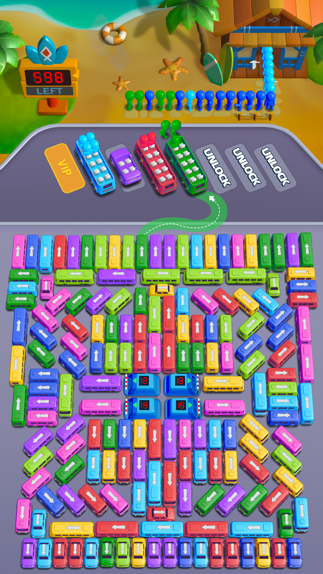 اسکرین شات 3 بازی Bus Go! Car Traffic Jam