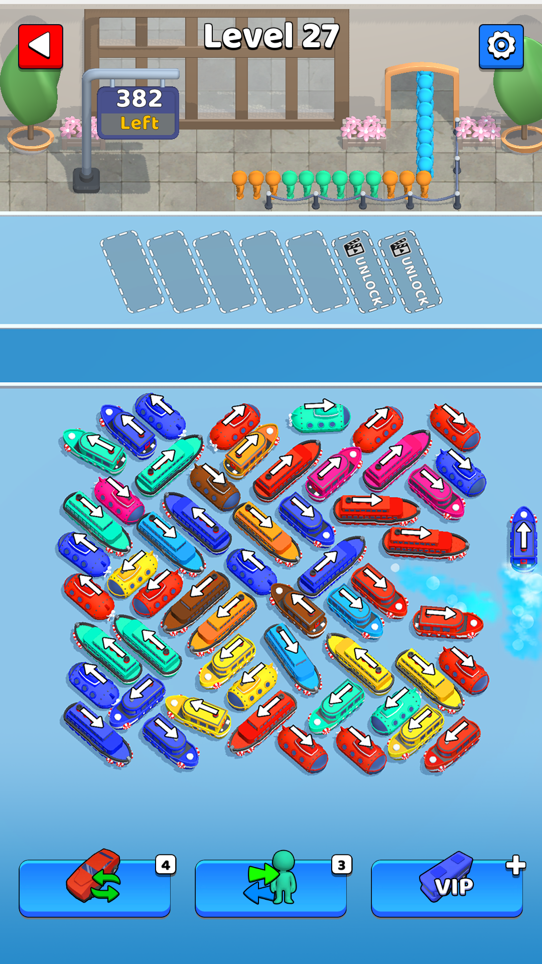 اسکرین شات 3 بازی Bus Mania Jam - Traffic Escape