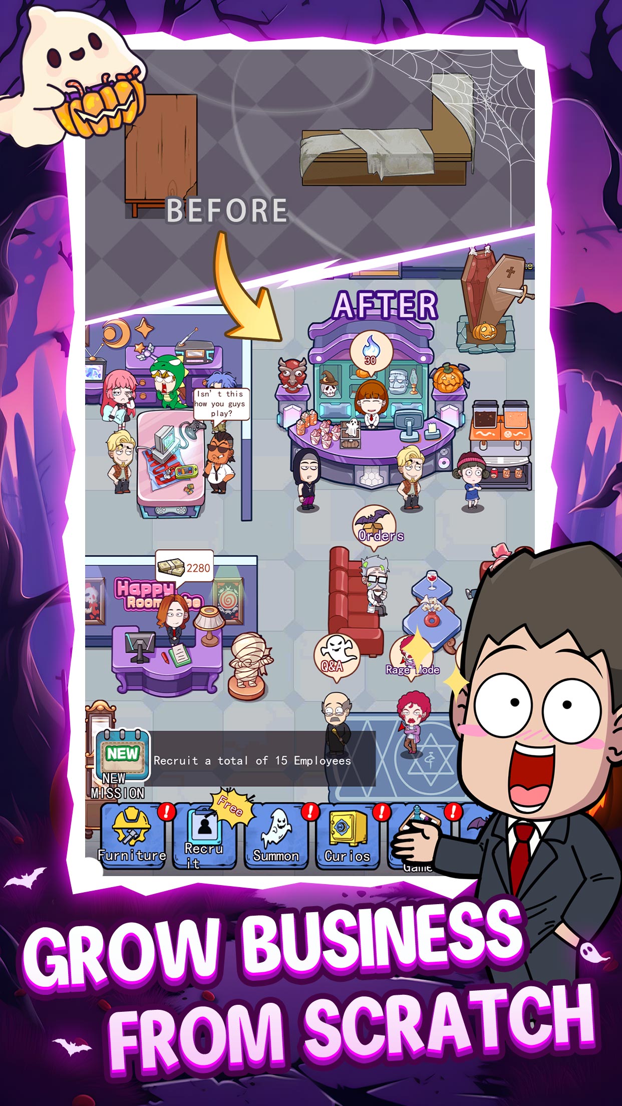 اسکرین شات 1 بازی Happy Escape Tycoon