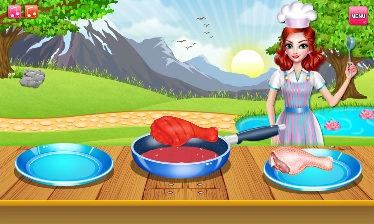 اسکرین شات 4 بازی Cooking Games - Barbecue Chef
