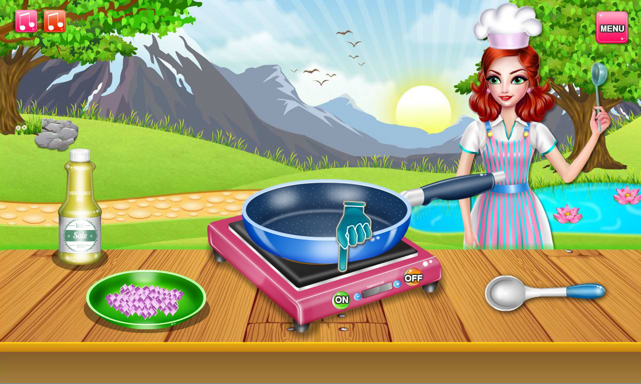 اسکرین شات 2 بازی Cooking Games - Barbecue Chef