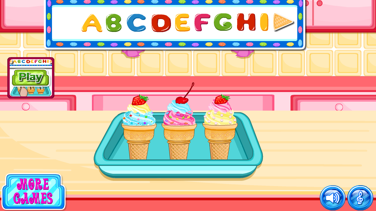 اسکرین شات 7 بازی Cone Cupcakes Maker