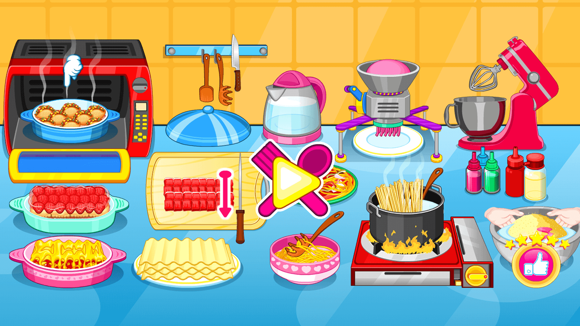 اسکرین شات 1 بازی Cook Baked Lasagna