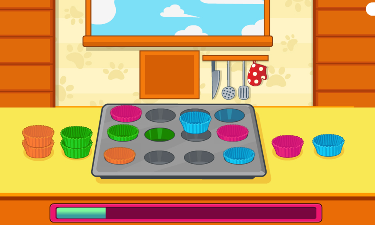 اسکرین شات 5 بازی Cook Flower Garden Cupcakes