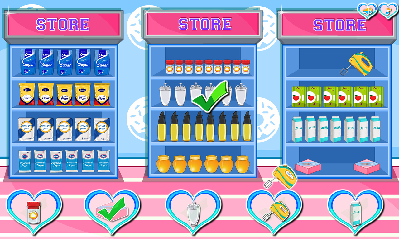 اسکرین شات 1 بازی Cooking Donuts