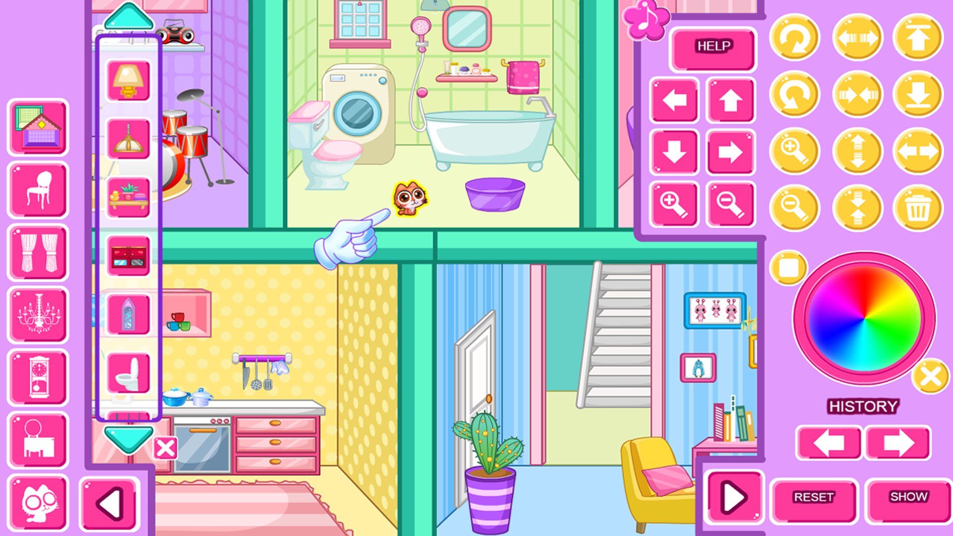 اسکرین شات 7 بازی Home Decoration Game